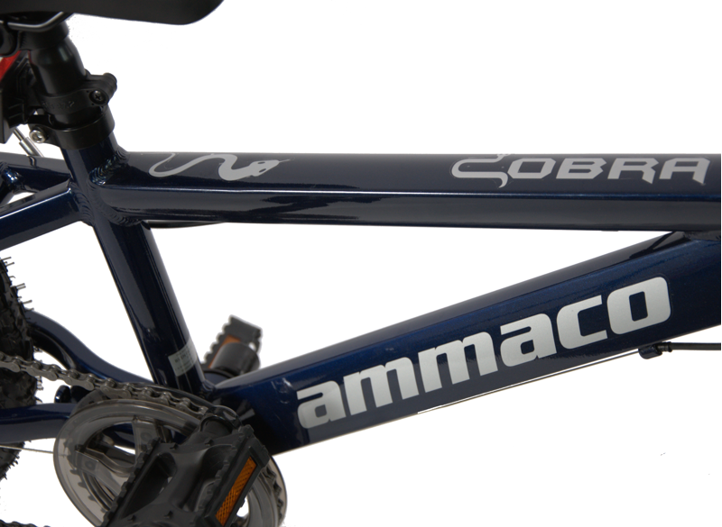 Ammaco Cobra 18 Inch Wheel Kids Bike Blue-2